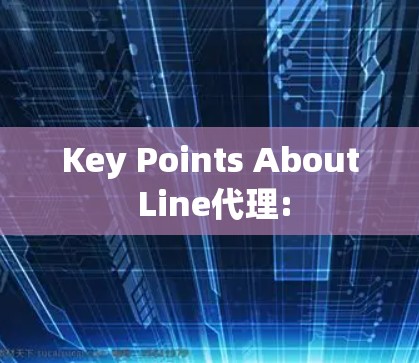 Key Points About Line代理: