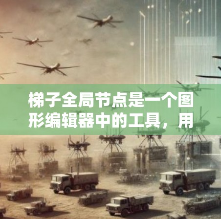 梯子全局节点是一个图形编辑器中的工具，用于创建带有多个支点的结构，每个支点可以独立地定义不同的属性，同时保持整体结构的对称性。以下是对梯子全局节点的详细介绍