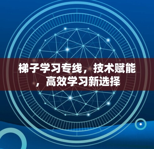 梯子学习专线,技术赋能,高效学习新选择