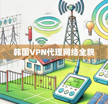 韩国VPN代理网络全貌