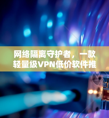 网络隔离守护者,一款轻量级VPN低价软件推荐