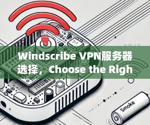 Windscribe VPN服务器选择,Choose the Right Server for Your Needs
