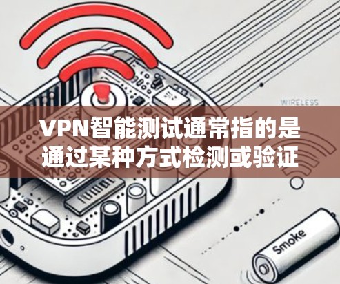 VPN智能测试通常指的是通过某种方式检测或验证你的VPN连接是否安全、可靠，并可能测试某些安全问题。以下是一些可能涉及的方面