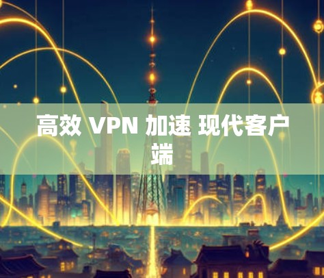 高效 VPN 加速 现代客户端 高效 VPN 加速 现代客户端