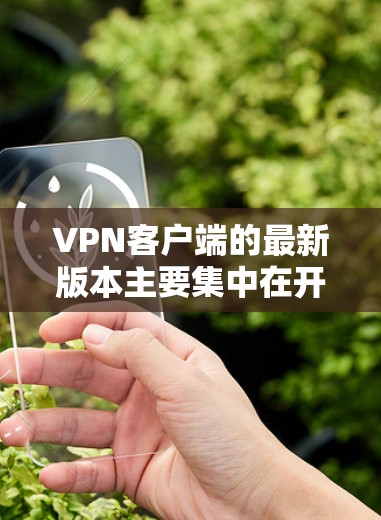 VPN客户端的最新版本主要集中在开源协议如DHCP和SIP的基础上，结合IPsec和VLAN协议，以提供更高的安全性和灵活性。以下是一些最新型的VPN客户端