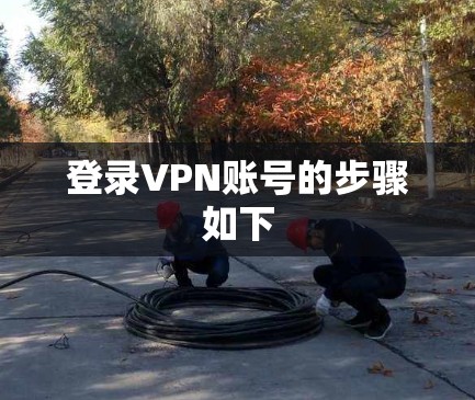 登录VPN账号的步骤如下