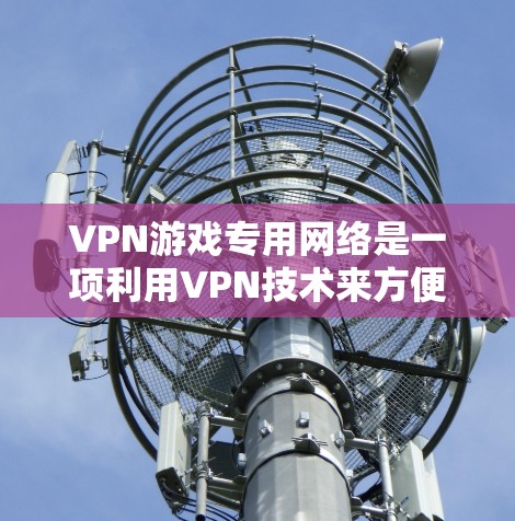 VPN游戏专用网络是一项利用VPN技术来方便玩家下载和使用游戏资源的网络服务。以下是该服务的主要特点和运作方式