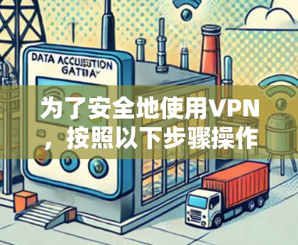 为了安全地使用VPN，按照以下步骤操作