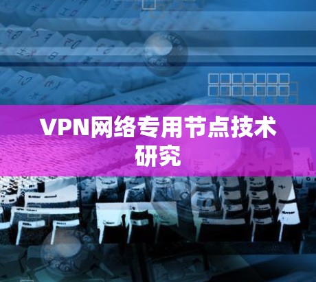 VPN网络专用节点技术研究 VPN网络专用节点技术研究