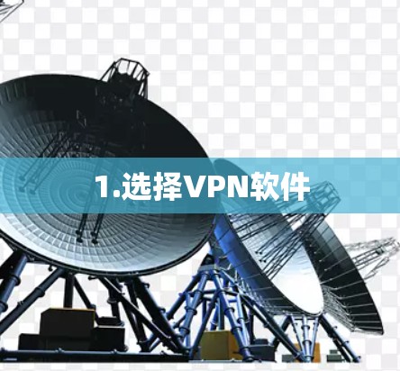 1.选择VPN软件 1.选择VPN软件