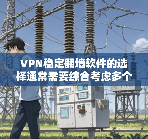 VPN稳定翻墙软件的选择通常需要综合考虑多个因素，包括软件的安全性、用户评价、配置复杂度、功能全面性以及支持的设备类型等。以下是一些推荐的VPN翻墙软件及其特点，供您参考