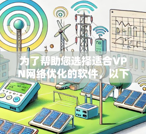 为了帮助您选择适合VPN网络优化的软件，以下是根据您的需求和预算进行的推荐和总结