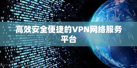 高效安全便捷的VPN网络服务平台 高效安全便捷的VPN网络服务平台