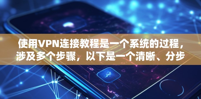 使用VPN连接教程是一个系统的过程,涉及多个步骤,以下是一个清晰、分步的指南,帮助您顺利进行 使用VPN连接教程是一个系统的过程,涉及多个步骤,以下是一个清晰、分步的指南,帮助您顺利进行
