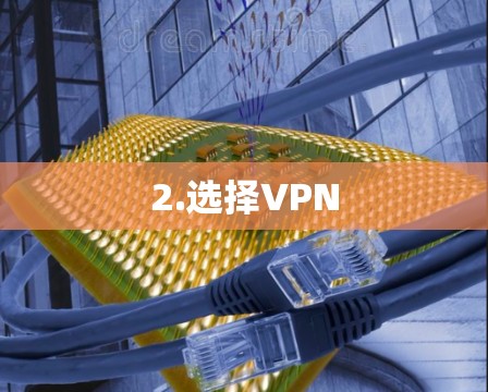 2.选择VPN 2.选择VPN