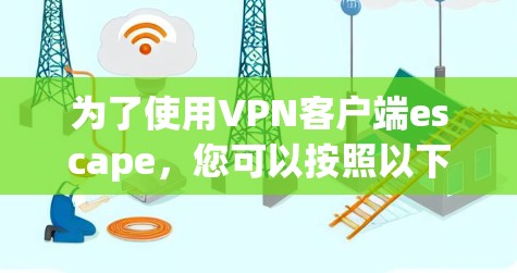 为了使用VPN客户端escape，您可以按照以下步骤进行