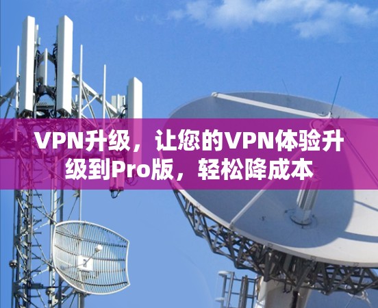 VPN升级，让您的VPN体验升级到Pro版，轻松降成本