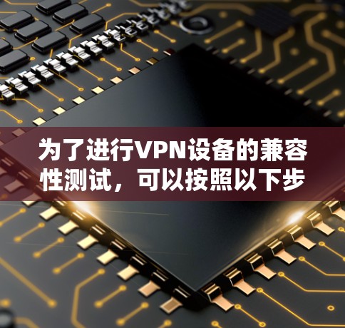 为了进行VPN设备的兼容性测试，可以按照以下步骤进行