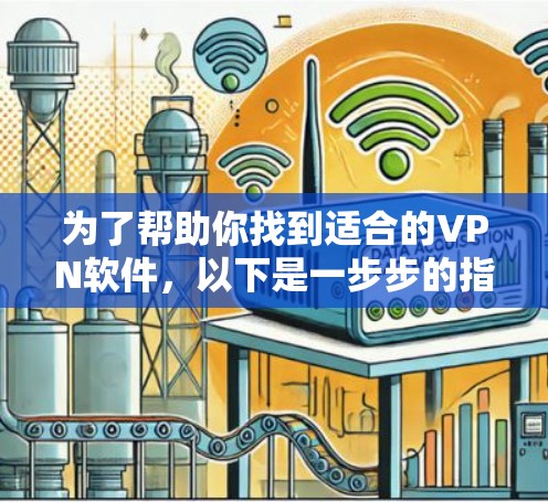 为了帮助你找到适合的VPN软件,以下是一步步的指南 为了帮助你找到适合的VPN软件,以下是一步步的指南