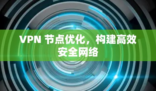 VPN 节点优化，构建高效安全网络