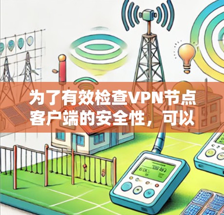 为了有效检查VPN节点客户端的安全性，可以使用以下步骤和工具