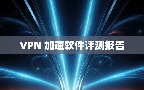 VPN 加速软件评测报告