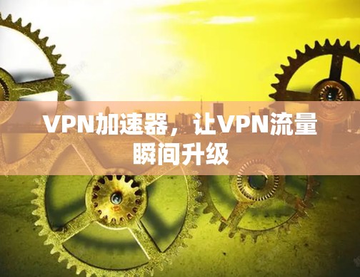 VPN加速器,让VPN流量瞬间升级 VPN加速器,让VPN流量瞬间升级