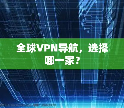全球VPN导航,选择哪一家? 全球VPN导航,选择哪一家?