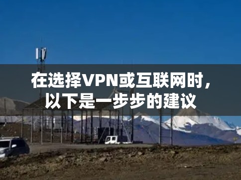 在选择VPN或互联网时,以下是一步步的建议 在选择VPN或互联网时,以下是一步步的建议