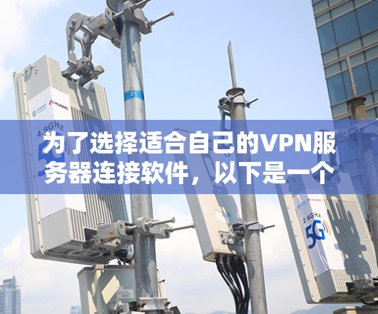 为了选择适合自己的VPN服务器连接软件，以下是一个综合考虑的因素和推荐策略