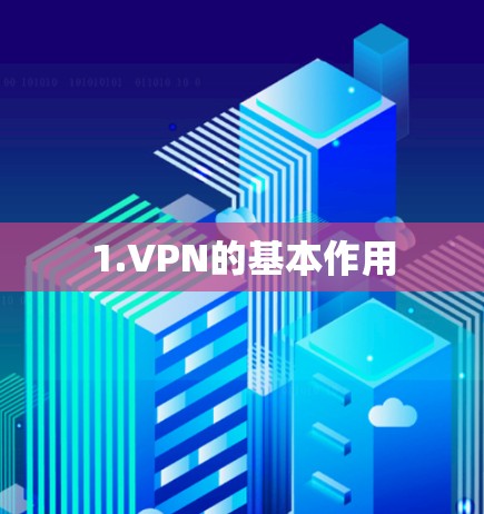 1.VPN的基本作用