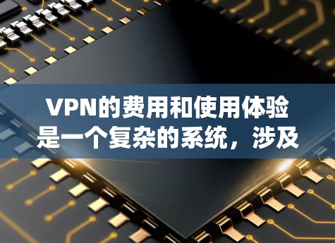 VPN的费用和使用体验是一个复杂的系统，涉及多种因素。以下是对VPN费用、类型、使用场景、价格、收费方式、限制和体验的详细总结