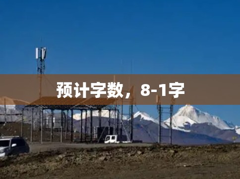 预计字数，8-1字
