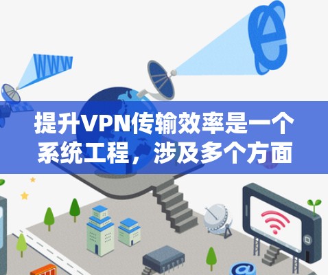 提升VPN传输效率是一个系统工程,涉及多个方面,包括加密技术、网络优化、硬件升级、安全防护、网络隔离与负载均衡、隐私保护、技术优化以及用户体验管理。以下是一个分步的解决方案 提升VPN传输效率是一个系统工程,涉及多个方面,包括加密技术、网络优化、硬件升级、安全防护、网络隔离与负载均衡、隐私保护、技术优化以及用户体验管理。以下是一个分步的解决方案