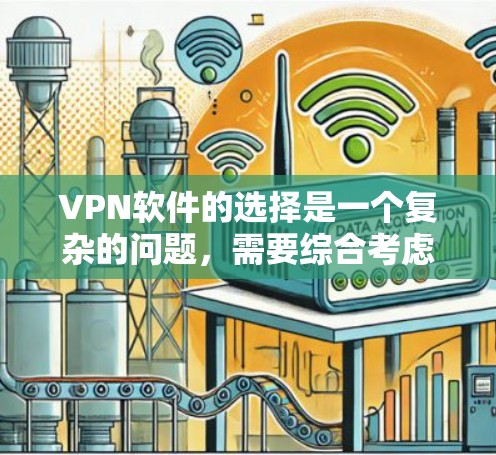 VPN软件的选择是一个复杂的问题,需要综合考虑多个因素。以下是一份详细的建议,帮助您选择适合的VPN软件 VPN软件的选择是一个复杂的问题,需要综合考虑多个因素。以下是一份详细的建议,帮助您选择适合的VPN软件