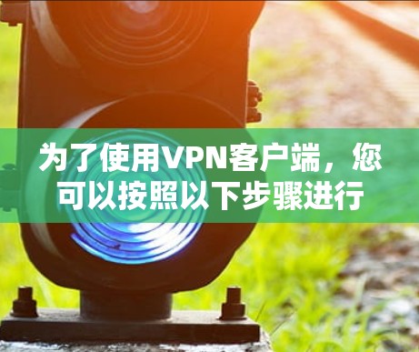 为了使用VPN客户端，您可以按照以下步骤进行操作